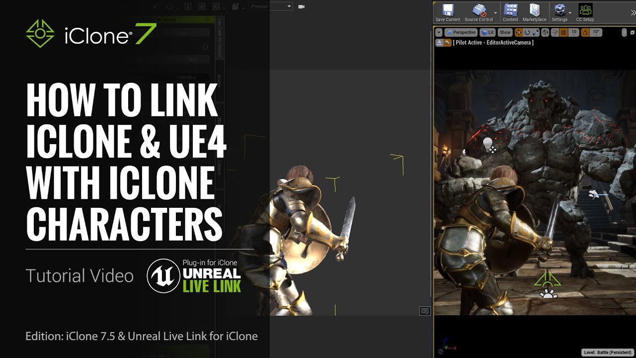 Unreal Live Link video - Tutorial