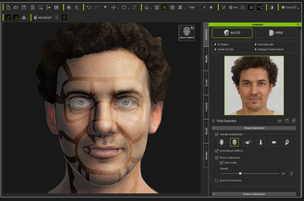 face generator - ai generated face - change face shape