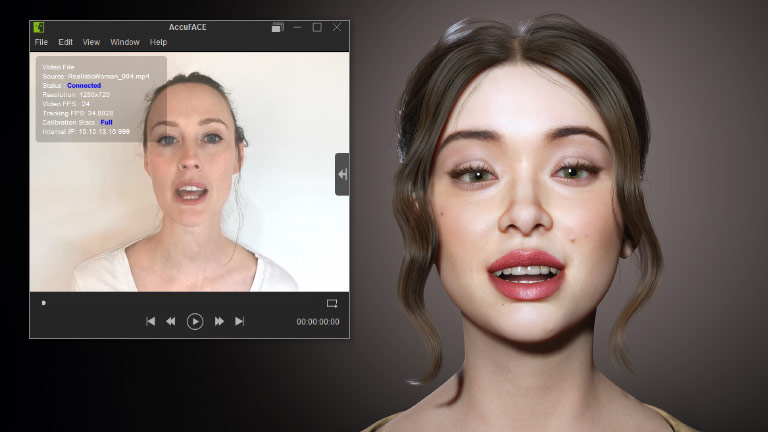 Facial mocap with iClone Motion LIVE for iPhone and AccuFACE