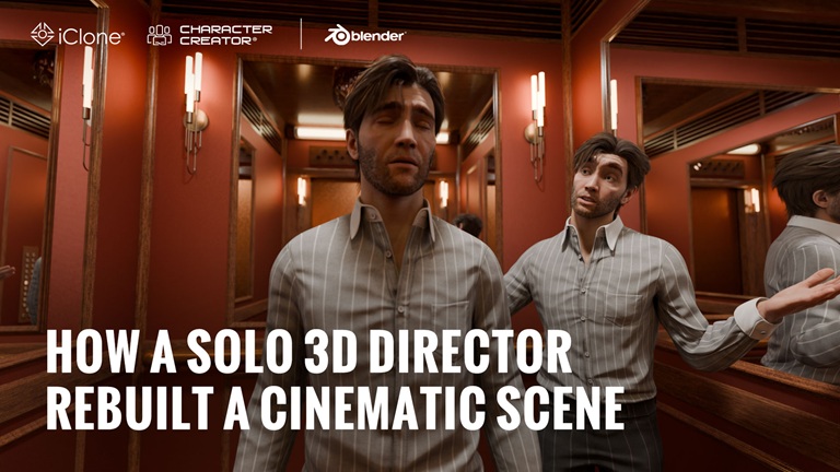 A Solo 3D Director Rebuilt A Cinematic Scene - Ates Savaseri