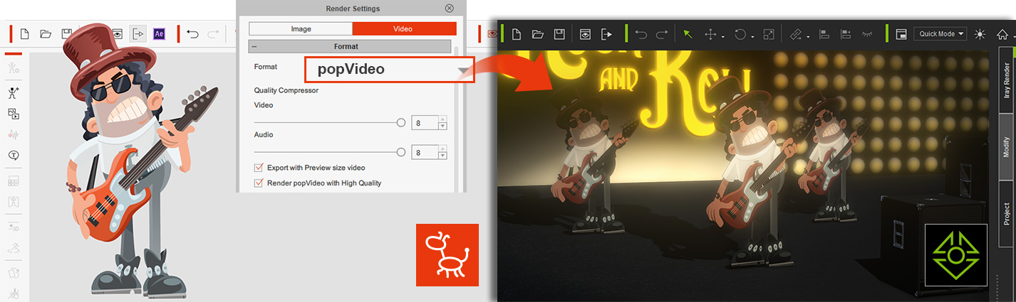 video maker - 3d animation