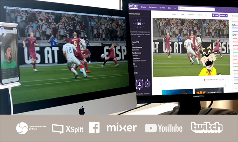facial motion capture mocap animation - live streaming