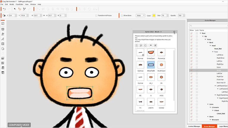 facial motion capture mocap animtion - Customize your Own Expressions