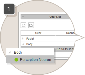 body motion capture mocap animation - connect mocap devices