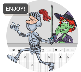 body motion capture mocap animation - record and edit