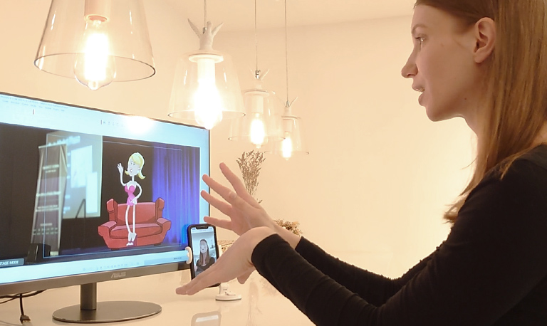 motion capture - showcase live performance