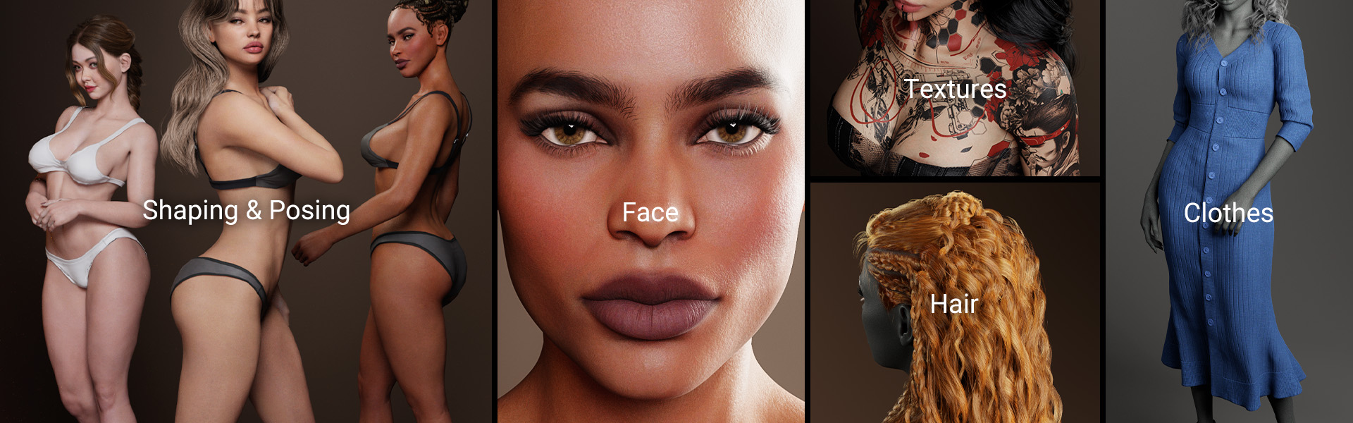 CC convertable Daz Assets