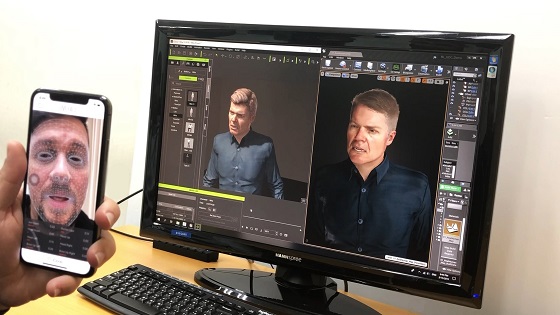 game character design - unreal animation creation by iclone unreal live link