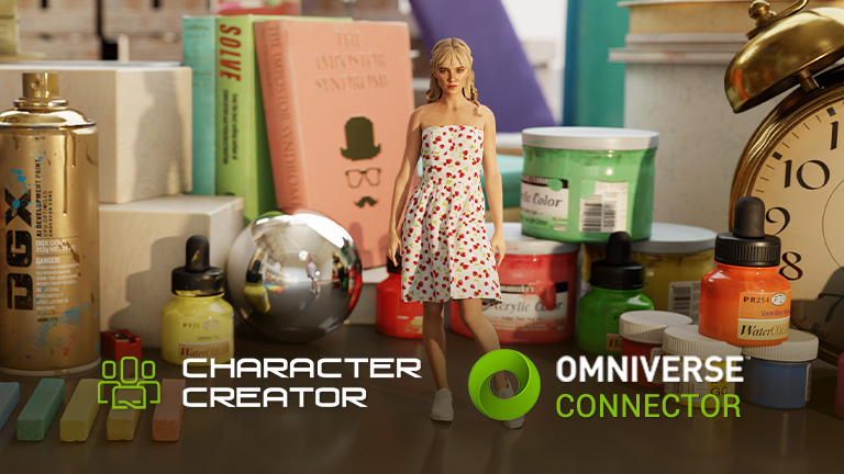 nvidia omniverse - character creator omniverse connector