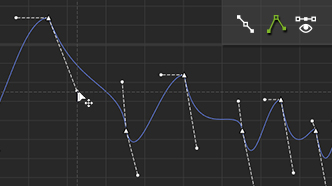 Animation Curve Editor - Handle Tools