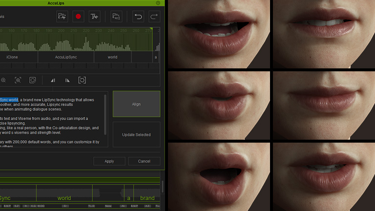 facial expression animation tool - iclone