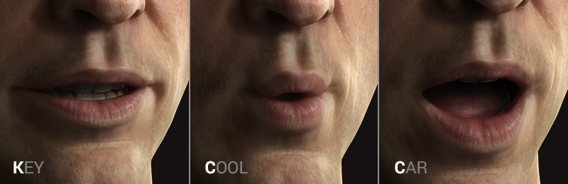 lipsync animation - following phoneme affecting previous phoneme