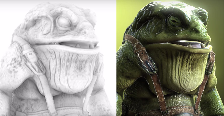 HBAO+ in animation software iClone