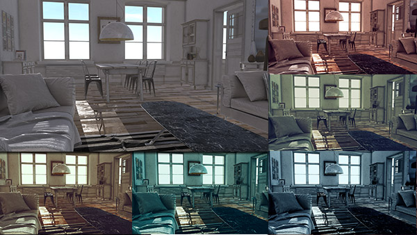 LUT - the professional color grading in animation software iClone