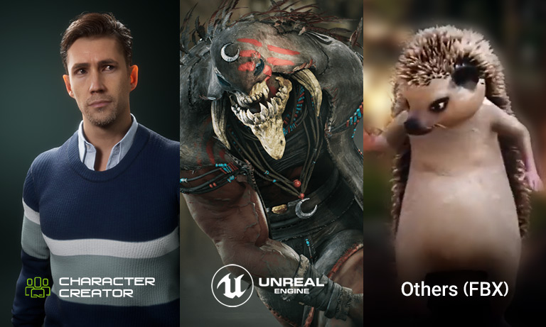 unreal character animation - iclone unreal live link character