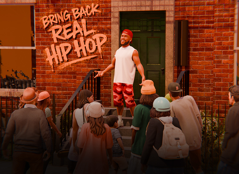 Built a Hip-Hop Music Video Scene in a 7-Day Challenge | Ali Tomineek