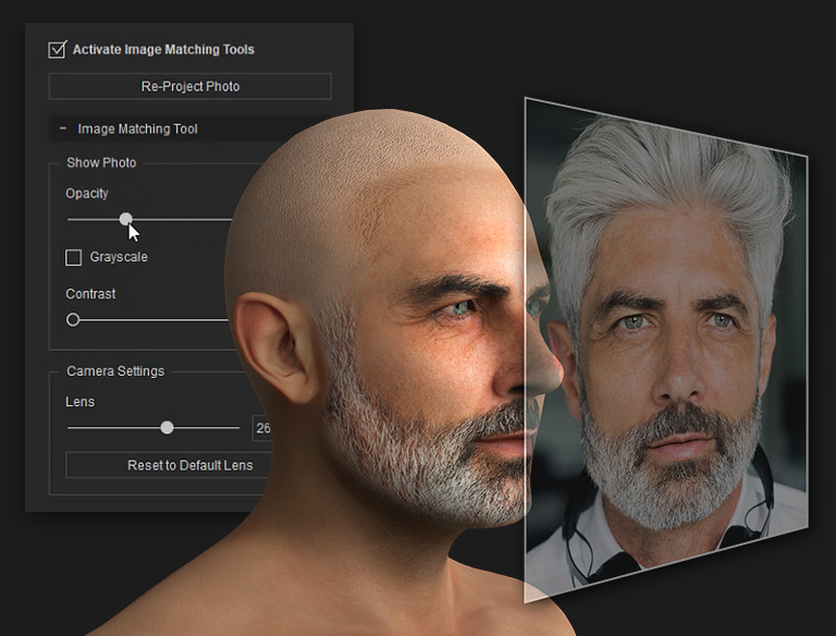 headshot - 3d head shape refinement