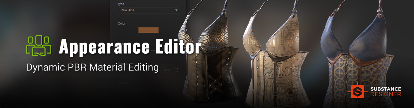 make your own character with PBR texture