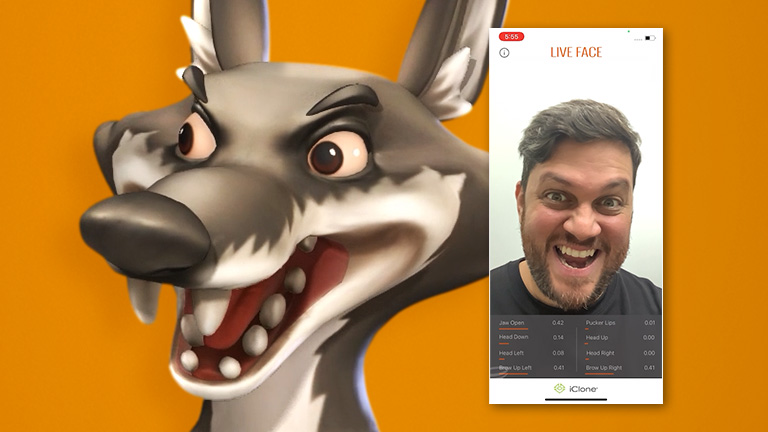 facial expression animation tool - iphone face mocap